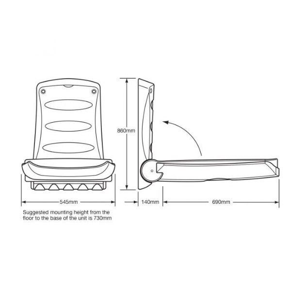 Baby Changing Unit Vertical