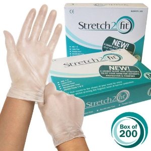 Bowcare Hypoallergenic Glove Clear S