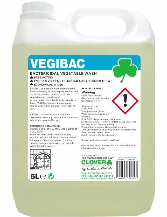 Vegibac Salad Wash