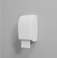 Bowmatic White Toilet Roll Dispenser