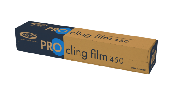 18" (450mm) Clingfilm Cutterbox x 300m