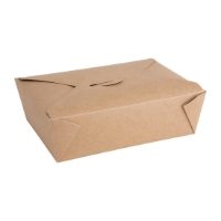 Fiesta Cardboard Takeaway Food Containers 197mm (Pack of 200)