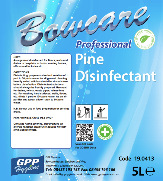 Bowcare Pine Disinfectant