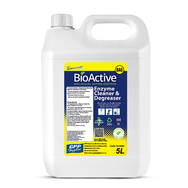 BT2 BioActive Enzyme Cleaner Degreaser 